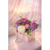 Мыльный букет пионов «Розовая мечта»