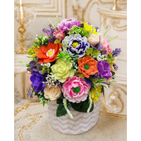 Букет із мильних квітів "Королівська розкіш"