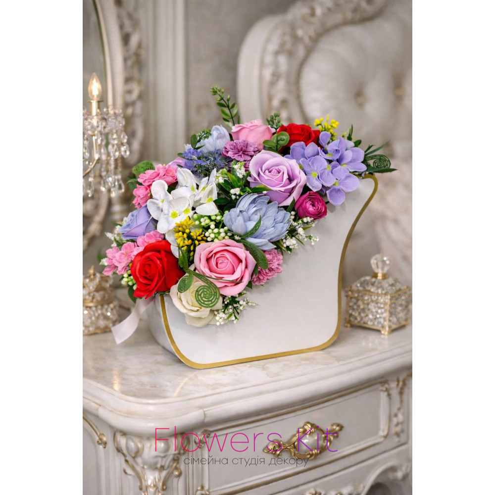 Мыльный букет «Королевская карета»