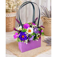 Букет мильних квітів "Кантрі-ніжність"