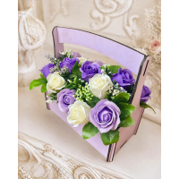 Букет мильних квітів "Лавандова елегентність"